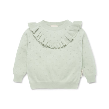 Aster & Oak - Sage Ruffle Knit Jumper